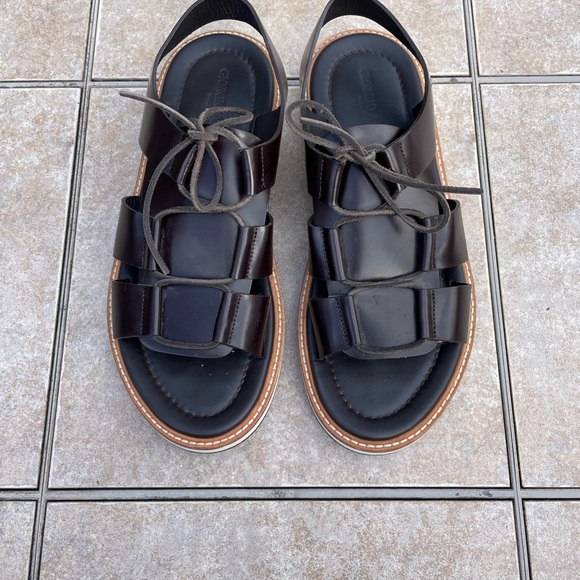 Giorgio Armani Leather Sandals main image 11